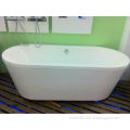 China classical acrylic oval bathtub freestanding
